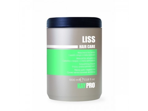 KAY PRO LISS tiesinanti plaukų kaukė garbanotiems ir nepaklusniems plaukams, 1000ml. KAY PRO LISS tiesinanti plaukų kaukė garbanotiems ir nepaklusniems plaukams, 1000ml.